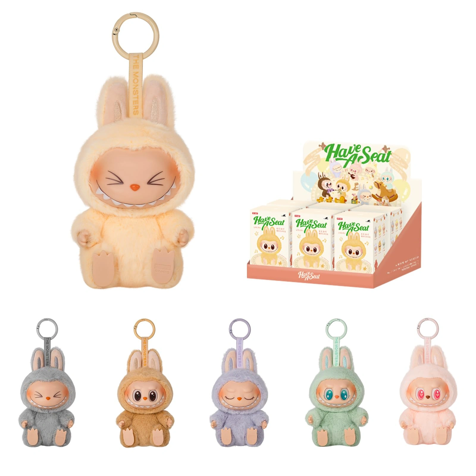 POP MART Monsters: Have a Seat! Blind Box Fun—Collectibles, Surprises, & Awesome Vibes! Get Yours Today!